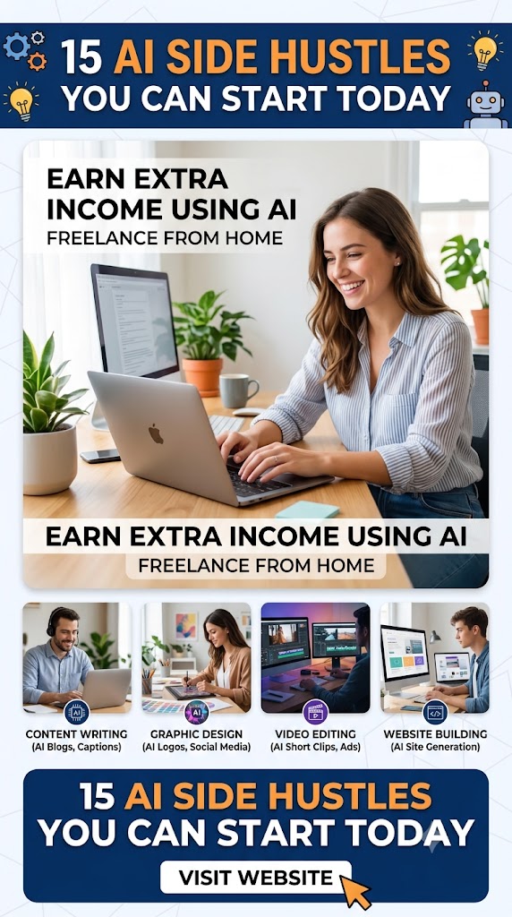 15 AI Side Hustles You Can Start Today