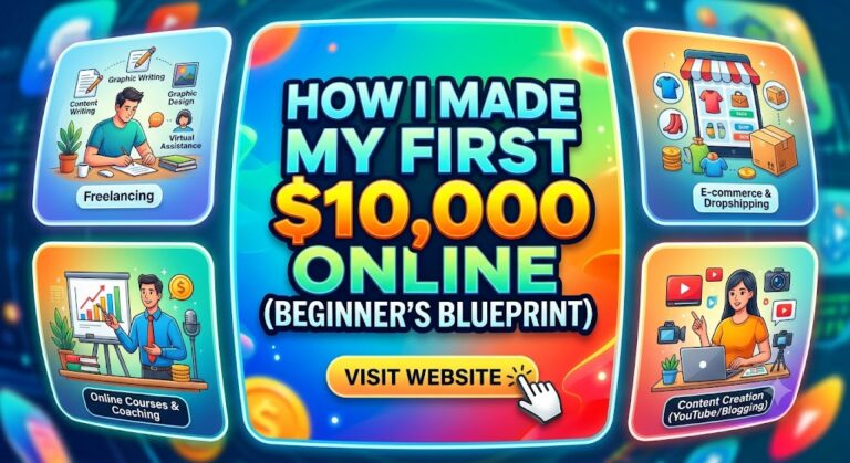 How to Make Your First $10,000 Online: Beginner Roadmap