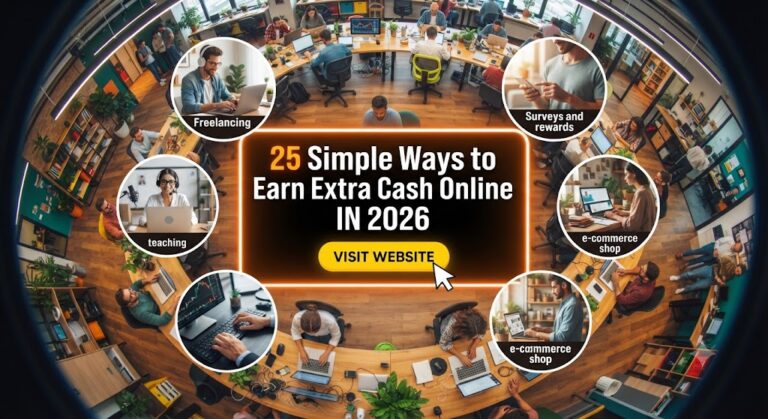 Earn Extra Cash Online Using These Simple Methods