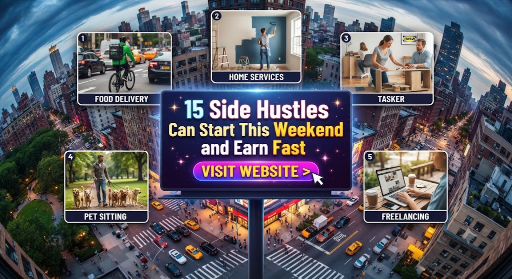 The Best Side Hustles You Can Start This Weekend