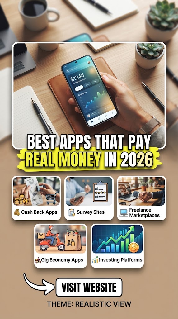 Best Apps That Pay Real Money in 2026