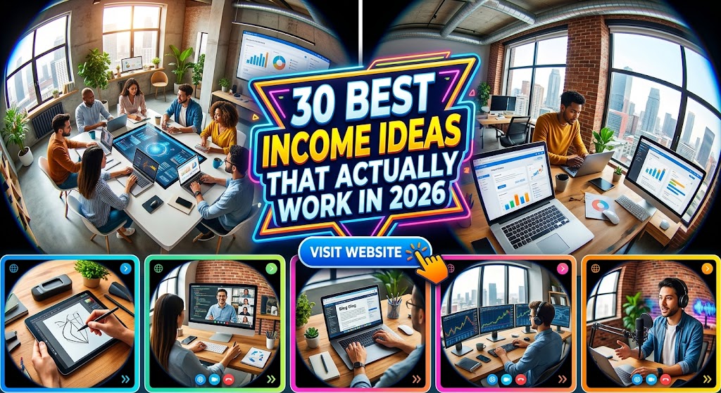 30 Online Income Ideas Worth Trying in 2026