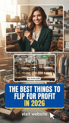 the Best Things to Flip for Profit in 2026