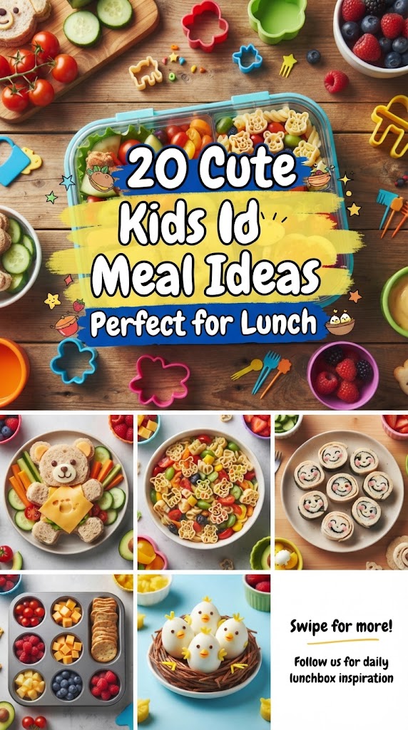 20 Cute Kids Meal Ideas Perfect for Lunch