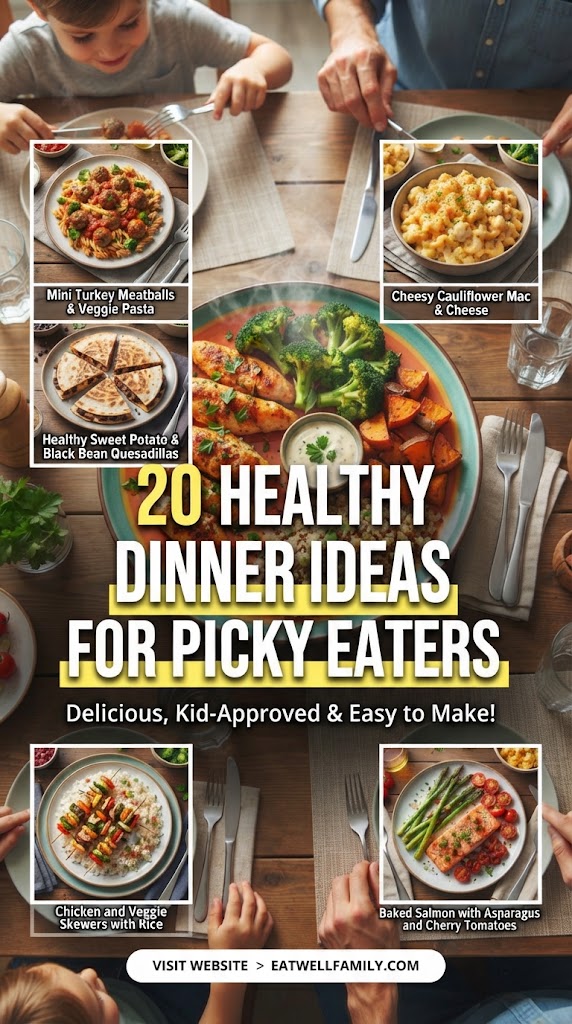 20 Healthy Dinner Ideas for Picky Eaters