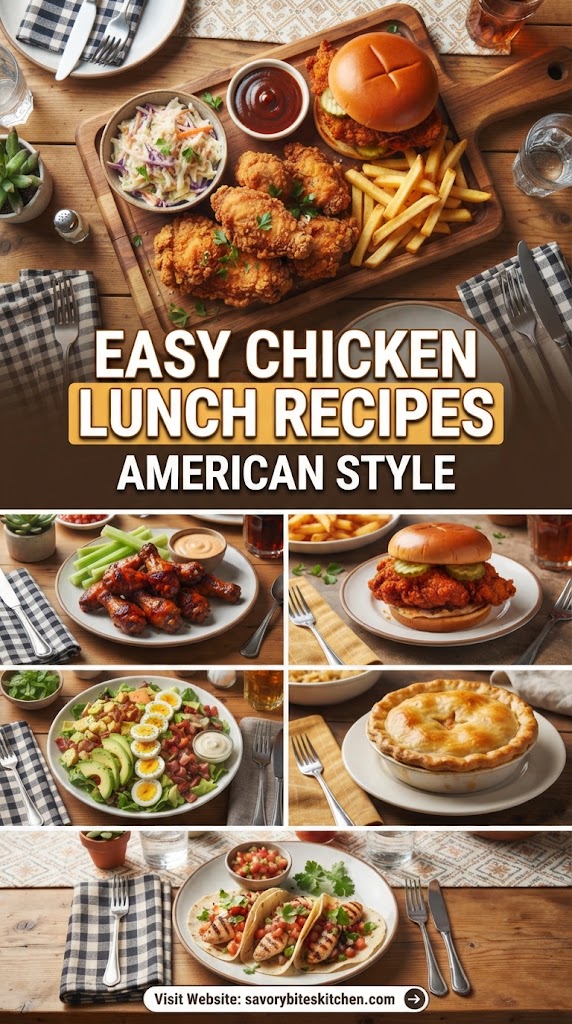 Easy Chicken Lunch Recipes American Style