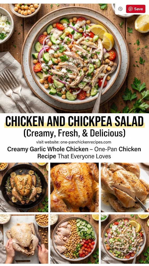 Chicken and Chickpea Salad