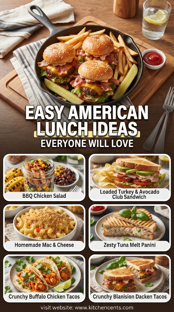 Easy American Lunch Ideas Everyone Will Love