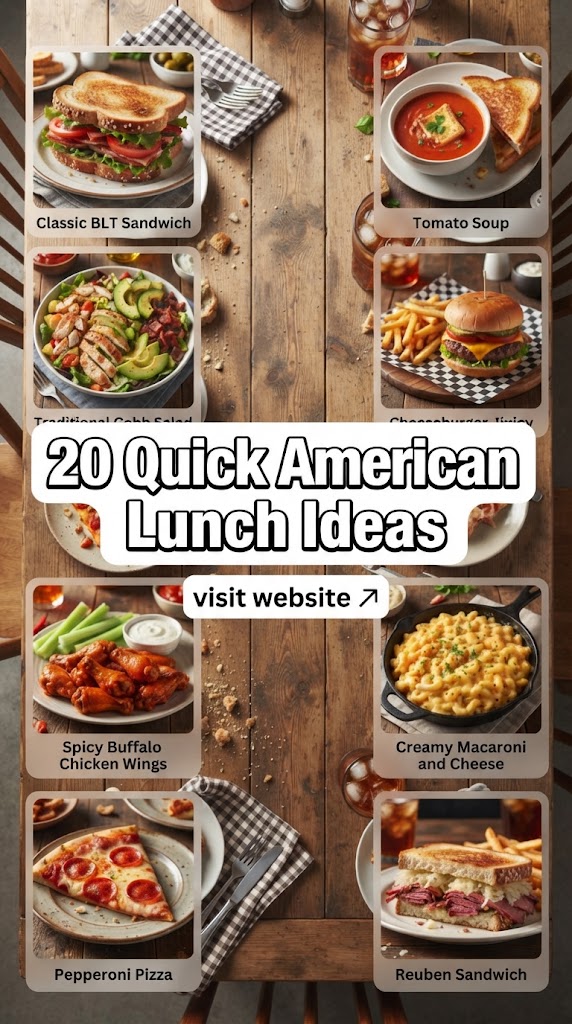 20 Quick American Lunch Ideas