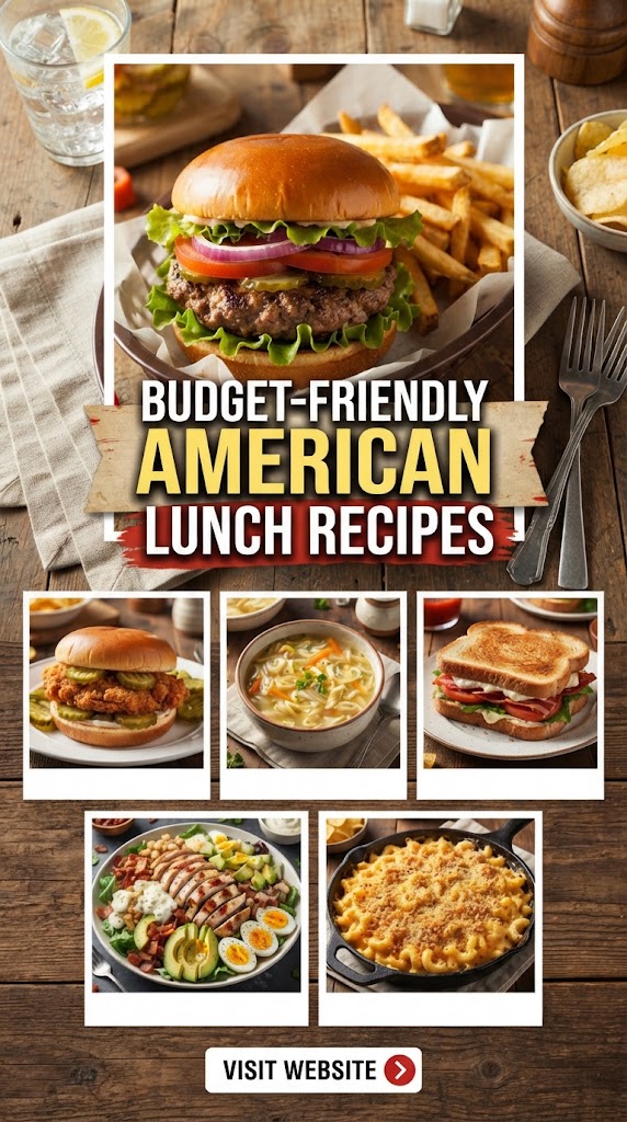 Budget-Friendly American Lunch Recipes