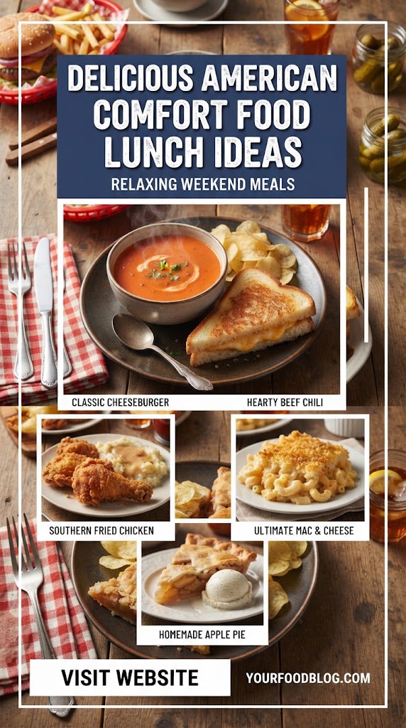 Delicious American Comfort Food Lunch Ideas