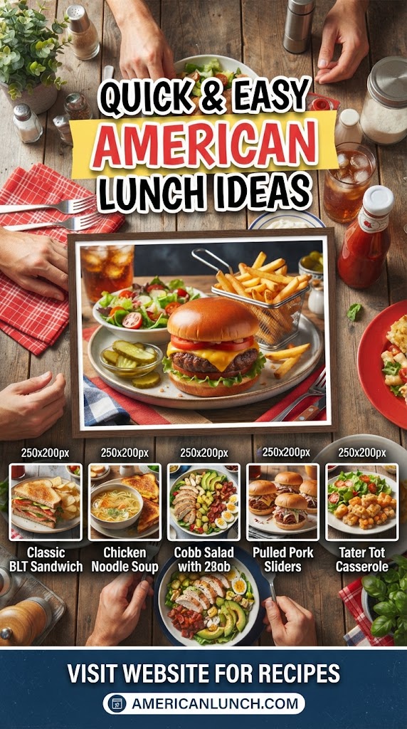 Quick & Easy American Lunch Ideas